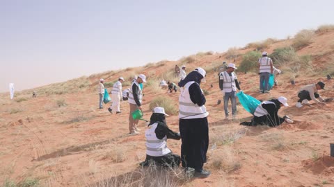 الزراعة في محمية الملك عبد العزيز الملكيه في السعوديه