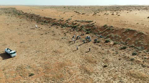 الزراعة في محمية الملك عبد العزيز الملكيه في السعوديه