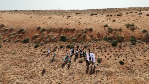 الزراعة في محمية الملك عبد العزيز الملكيه في السعوديه