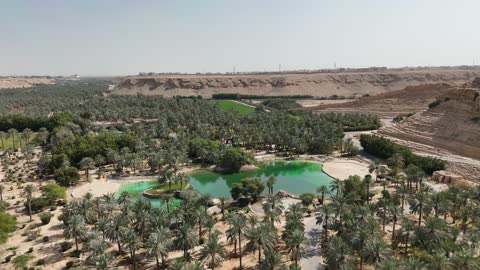 جسر ومنتزه وادي حنيفه في الرياض