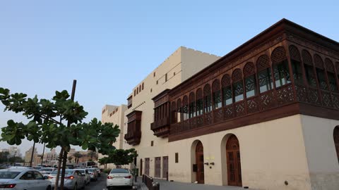العمارة الحجازية التراثية في حي البلد بجدة