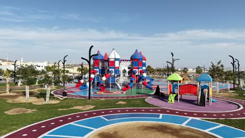 منطقة ألعاب الأطفال والمنتزه العام في ضباء بتبوك