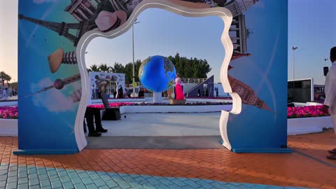 Yanbu Festival Saudi Arabia Globe Installation Outdoor