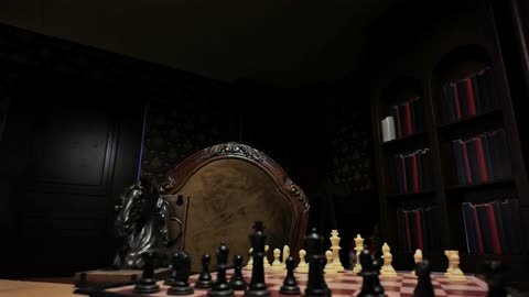 رقعة شطرنج في غرفة كلاسيكية بمدينة ينبع