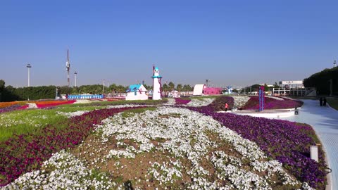 Yanbu Flower Festival Garden Landscape Saudi Arabia