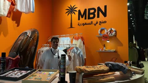 تاجر سعودي في معرض الظهران إكسبو فعاليات لمتنا