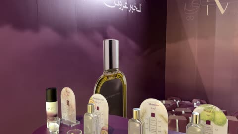 Perfume Display at Dhahran Expo Lamtna Event