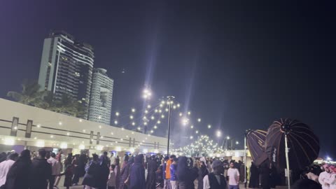 آرت بروميناد جدة فعاليات رمضان ليلية فيديو