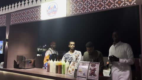 Art Promenade Jeddah Food Stall Night Ramadan