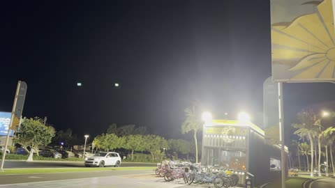 Jeddah Art Promenade Roshan Waterfront Ramadan Night Video