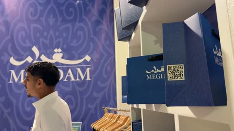 منصة عرض متجر مقدام في فعالية الظهران بالسعودية
