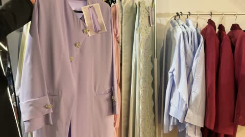 عرض عباءة لافندر في فعالية أزياء بالظهران