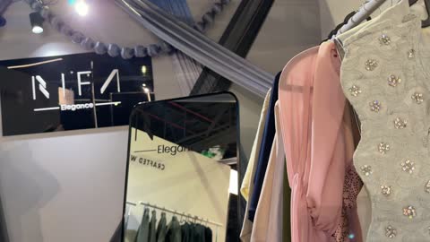 معرض أزياء نيفا إليجانس الظهران ملابس مطرزة فيديو