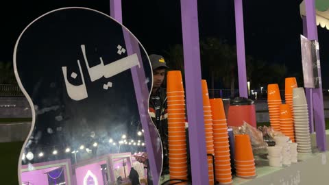 Specialty Coffee Booth at Dhahran Night Event