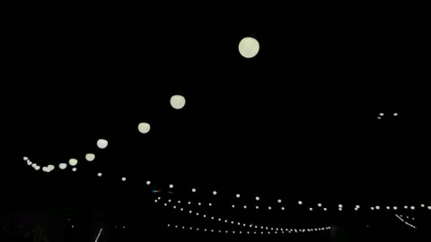 إضاءة واجهة الدمام البحرية ليلاً فعالية بسطة خير