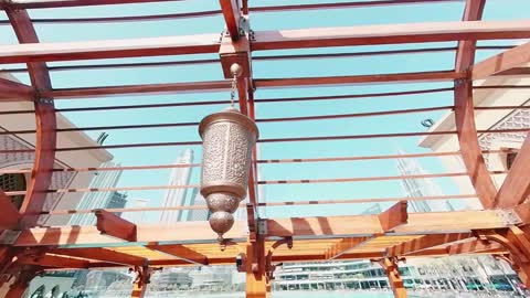 Burj Khalifa Dubai Downtown Cityscape Daylight Video