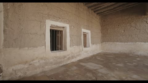 Traditional Saudi Mud Brick House Interior Video