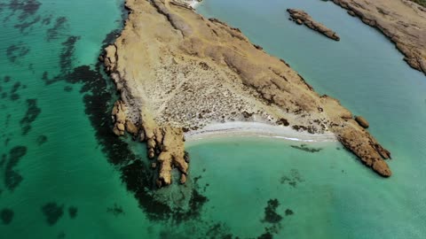 جزر فرسان جيزان لقطات جوية لساحل البحر الأحمر