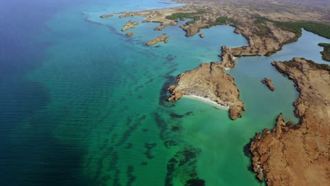 Farasan Islands Jizan Saudi Arabia Aerial Drone Footage