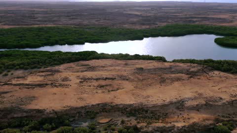 Farasan Island Jazan Aerial Mangrove Landscape