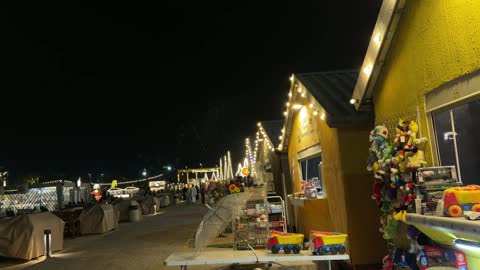 Khobar Nights Banana Beach Night Market Footage