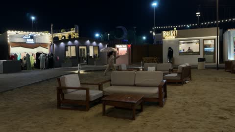 شاطئ بنانا الخبر السعودية فعاليات ليلية