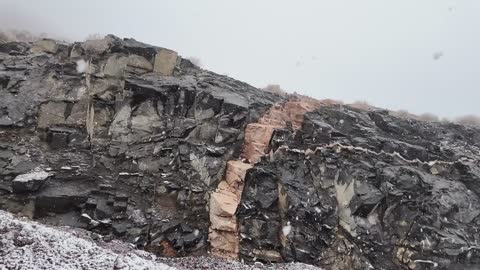 ثلوج جبال تروجينا نيوم السعودية مقطع فيديو