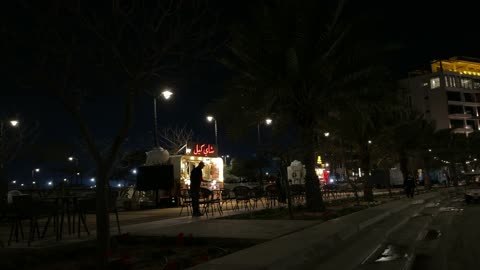 فيديو فعالية ألوان الجبيل ليلاً في المملكة العربية السعودية