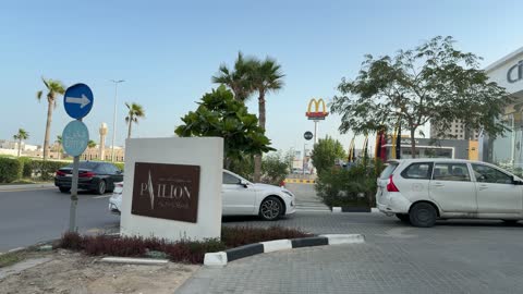 Pavilion Al Khobar Entrance Street Scene Saudi Arabia