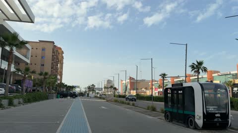 حافلة أولي ذاتية القيادة في السعودية