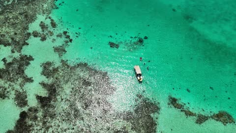 Bayada Island Jeddah Aerial Drone Boat Footage