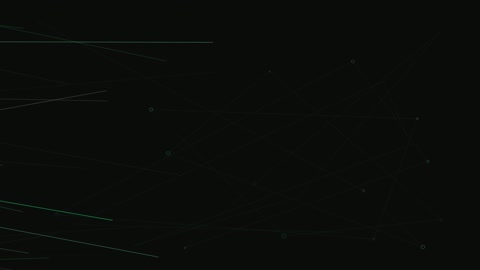 خلفية رسوم متحركة تجريدية تكنولوجية خضراء