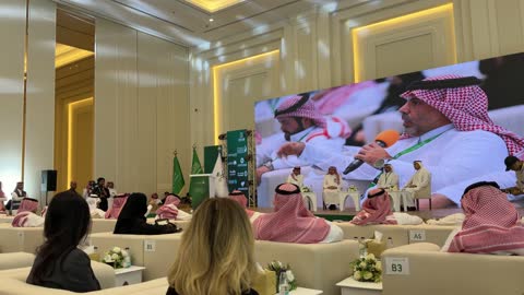 Saudi Arabia Professional Conference Panel Discussion Footage