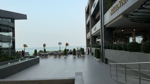 Jeddah Saudi Arabia Waterfront Plaza Outdoor Walk