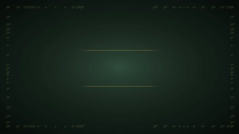 خلفية إسلامية متحركة باللون الأخضر والذهبي للفيديو