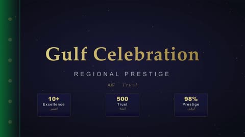 رسوم متحركة لاحتفالات الخليج 2026 فيديو ترويجي