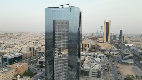 Ministry of Transport Riyadh Aerial Drone Footage