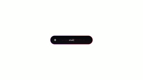 Arabic Create Button UI Animation Footage