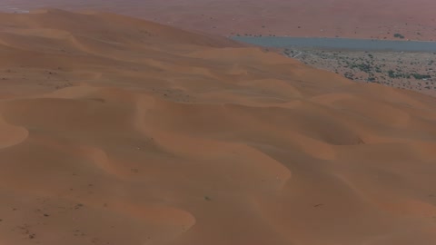 Rawdat al-Khurarah Riyadh Desert Aerial Drone Footage