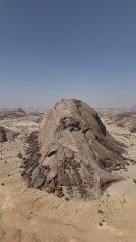 Um Al-Shia Plateau Wadi ad-Dawasir Aerial Drone Footage