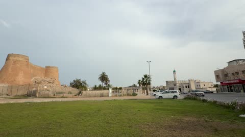 Tarout Castle Qatif Saudi Arabia Static Shot