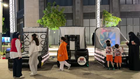 Children Inflatable Games Saudi Arabia Night Event