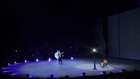 Theatrical Stage Performance Circus Actors Indoor Show