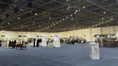 Indoor Retail Exhibition Hall Event Footage