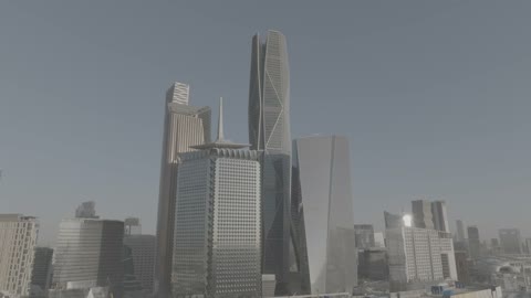 ناطحات سحاب مركز الملك عبد الله المالي الرياض