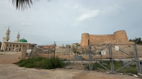 فيديو قلعة تاروت والمسجد في القطيف السعودية