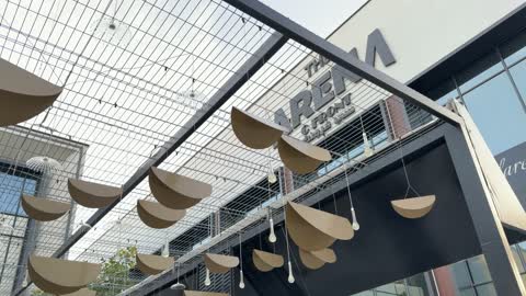 The Arena Commercial Building Exterior Modern Architecture