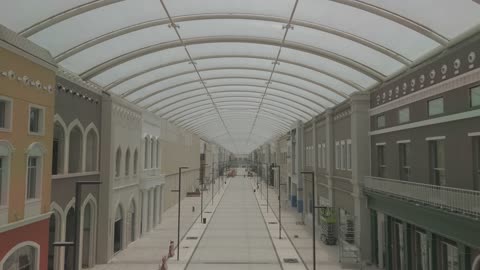 Modern Shopping Mall Interior Architecture Promenade