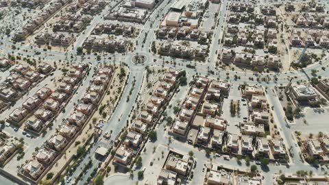 لقطة جوية لمجمع سكني في الرياض السعودية