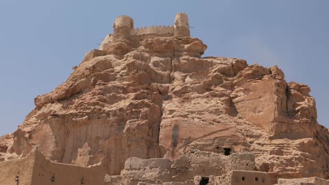 Marid Castle Al-Jawf Saudi Arabia Ancient Fortress Video